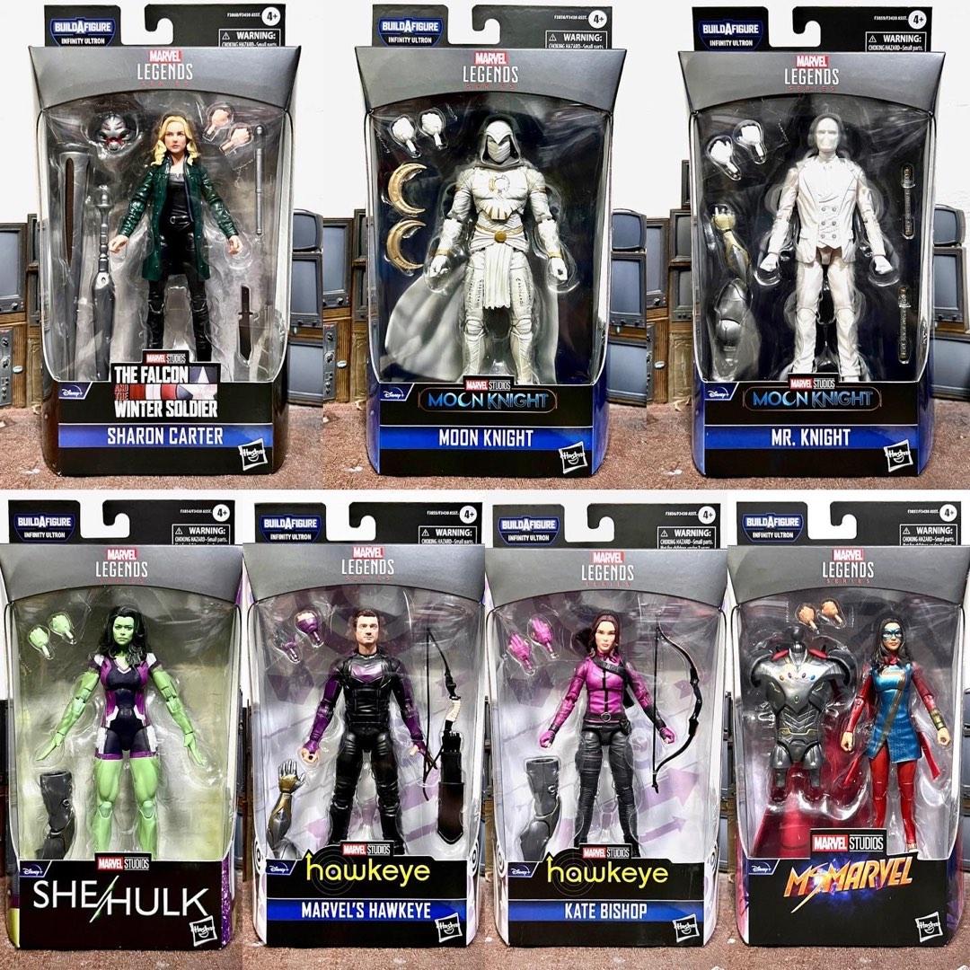 [Restock] Hasbro Marvel Legends Disney Plus Hawkeye, Kate Sharon Carter, Moonknight, Mr