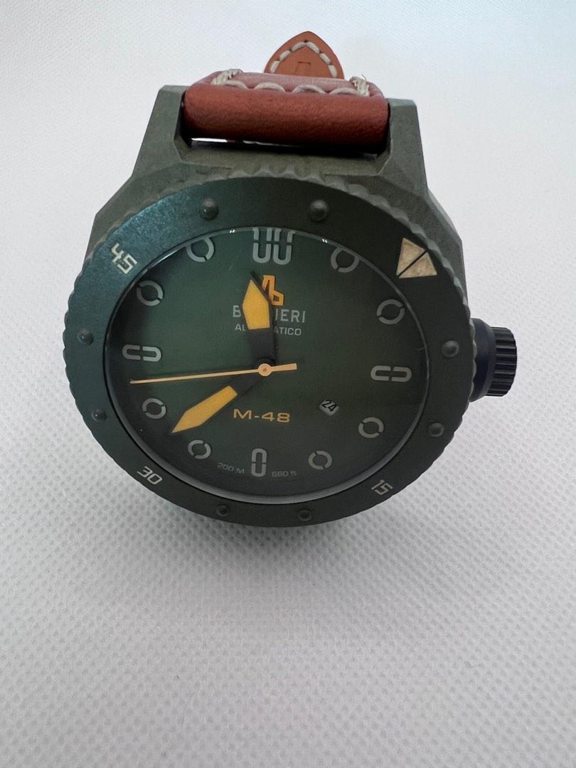 BALDIERI AUTOMATIC 48MM GREEN CARBON MAGNUM M 48