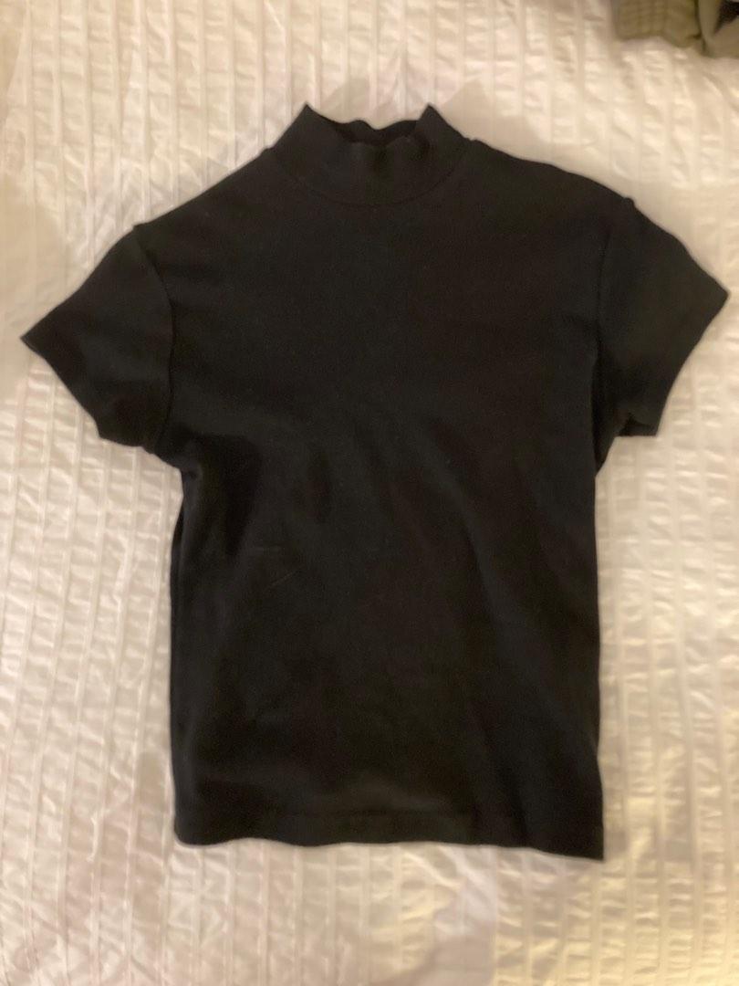 brandy melville black tshirt