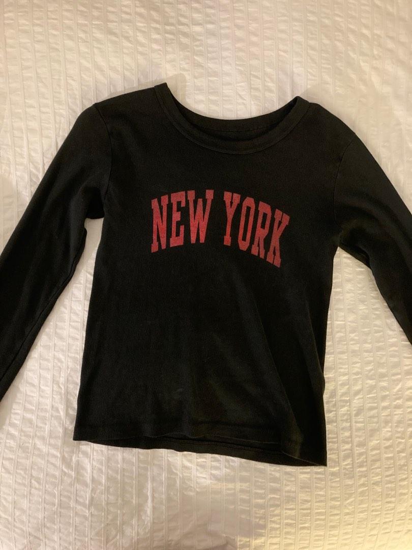 Brandy melville New York top, Women's Fashion, Tops, Longsleeves on Carousell