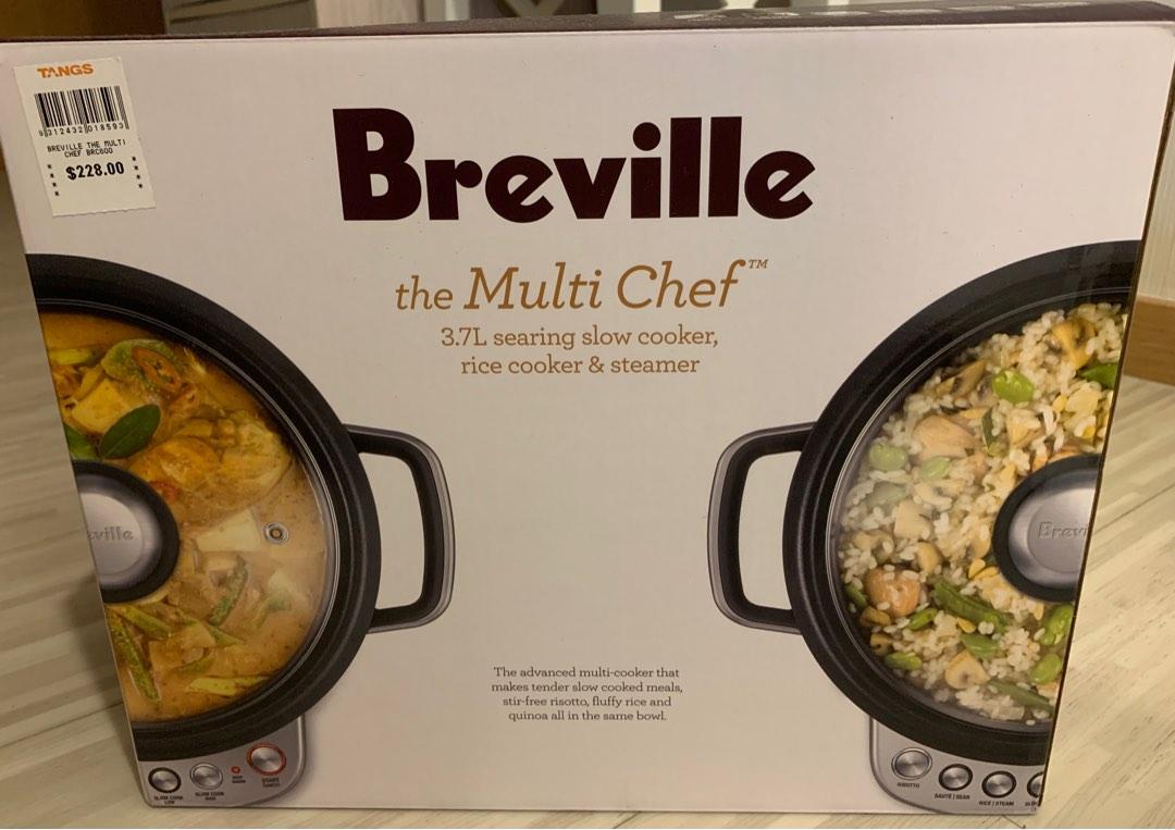 Breville The Multi Chef 3.7L rice cooker, TV & Home Appliances, Kitchen