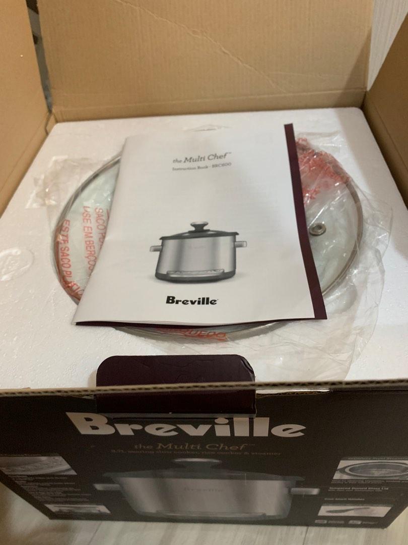 Breville The Multi Chef 3.7L rice cooker, TV & Home Appliances, Kitchen