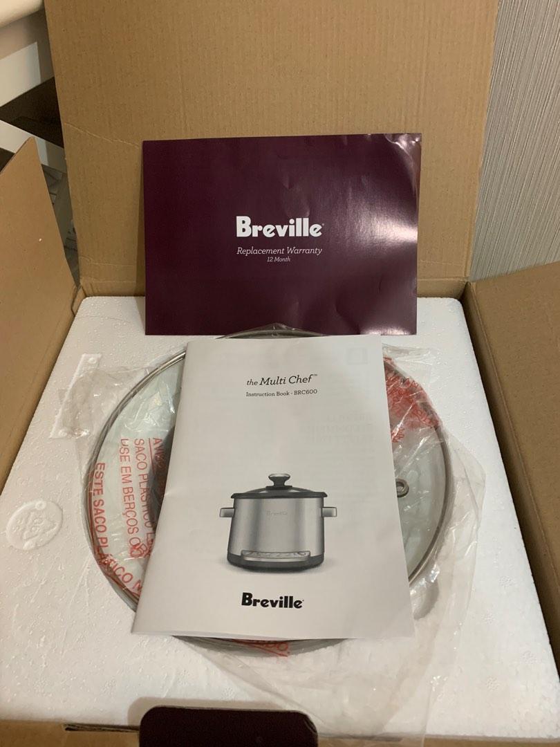 Breville The Multi Chef 3.7L rice cooker, TV & Home Appliances, Kitchen