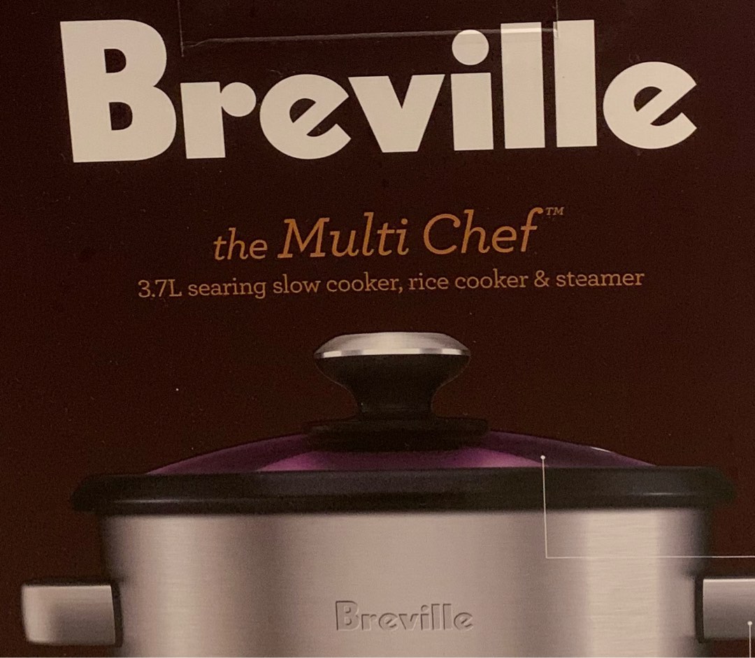 Breville The Multi Chef 3.7L rice cooker, TV & Home Appliances, Kitchen