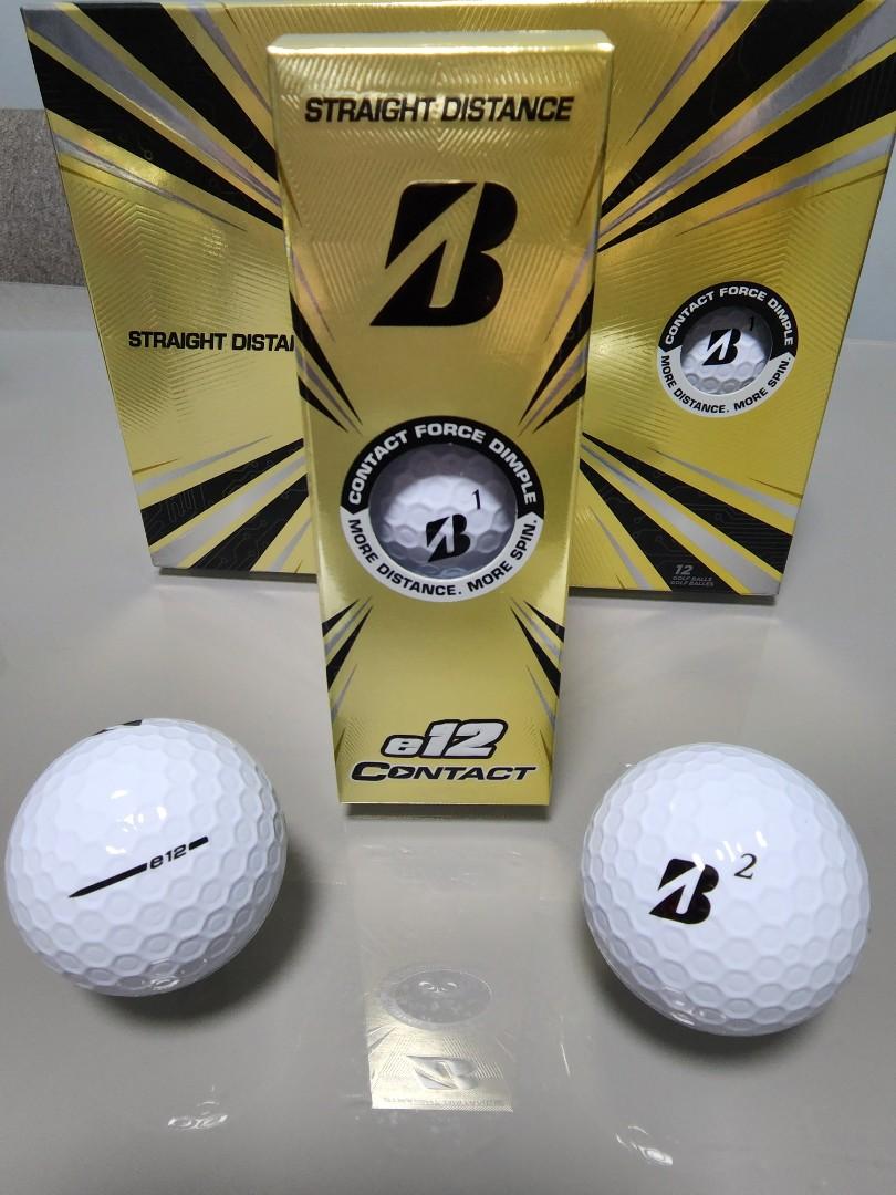 Bridgestone e12 CONTACT Golf Ball (1 Dozen), Sports Equipment, Sports