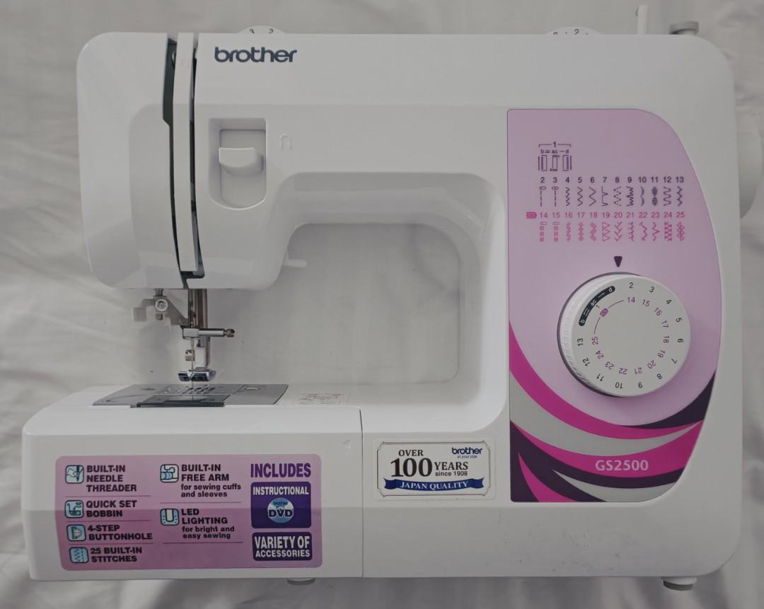 Brother GS2500 Sewing Machine, Furniture & Home Living, Home