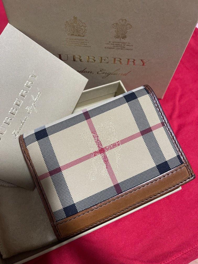 Burberry card holder, Luxury, Bags & Wallets on Carousell
