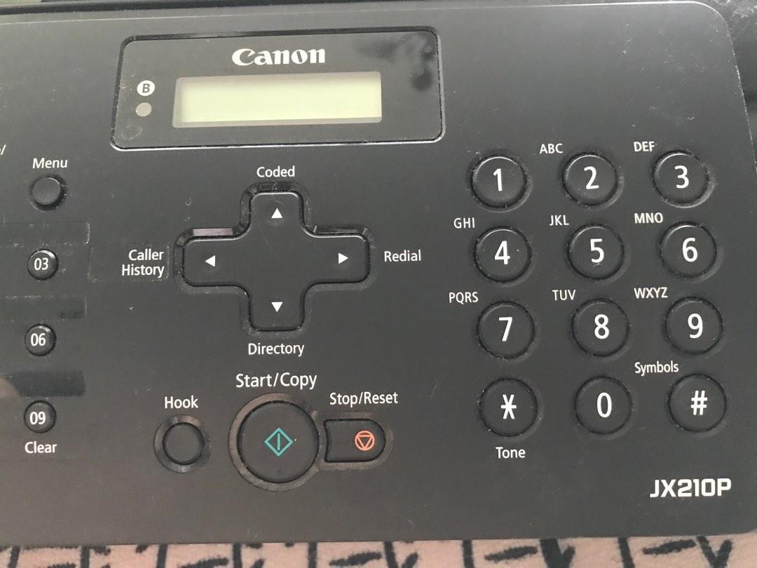 Canon JX210P Printer Fax, Computers & Tech, Printers, Scanners
