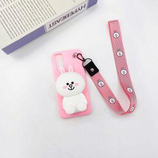 Casing dompet + tali model Cony untuk infinix smart 5