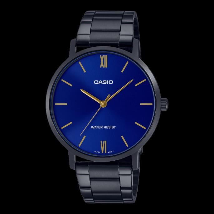 Casio blue and black watch formal casual