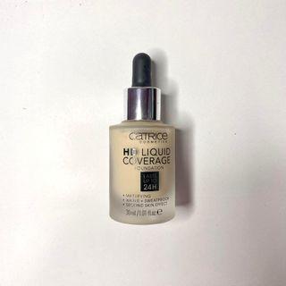 Catrice HD Full coverage Foundation code LIGHT BEIGE