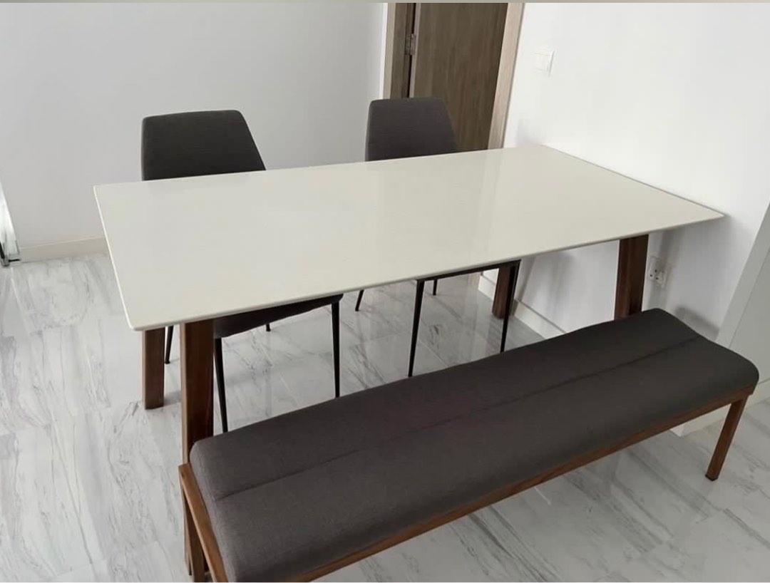 Cellini Dining Table Set, Furniture & Home Living, Furniture, Tables ...