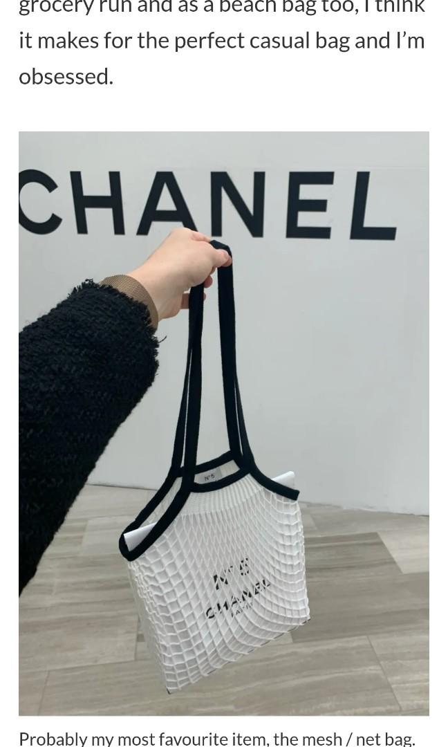 Chanel Factory 5 Net Bag Limited Edition Luxury Bags  Wallets on  Carousell