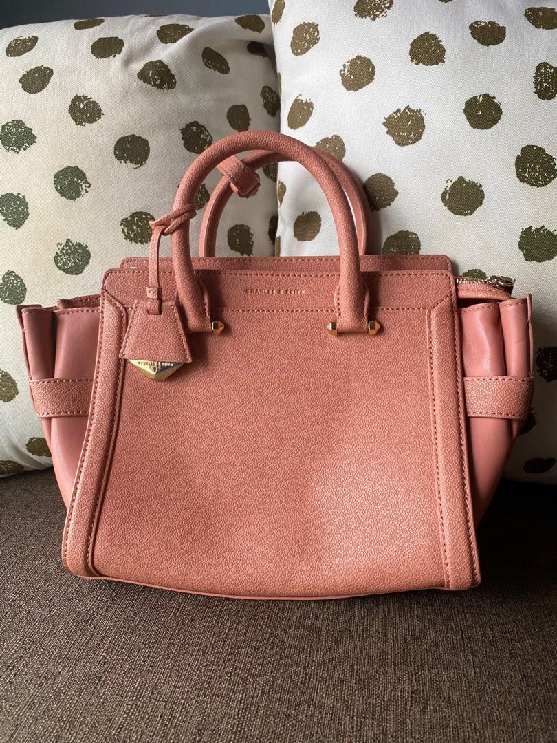Top handle city deals bag charles and keith