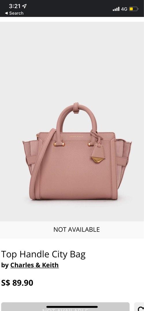 Charles & keith hotsell top handle city bag