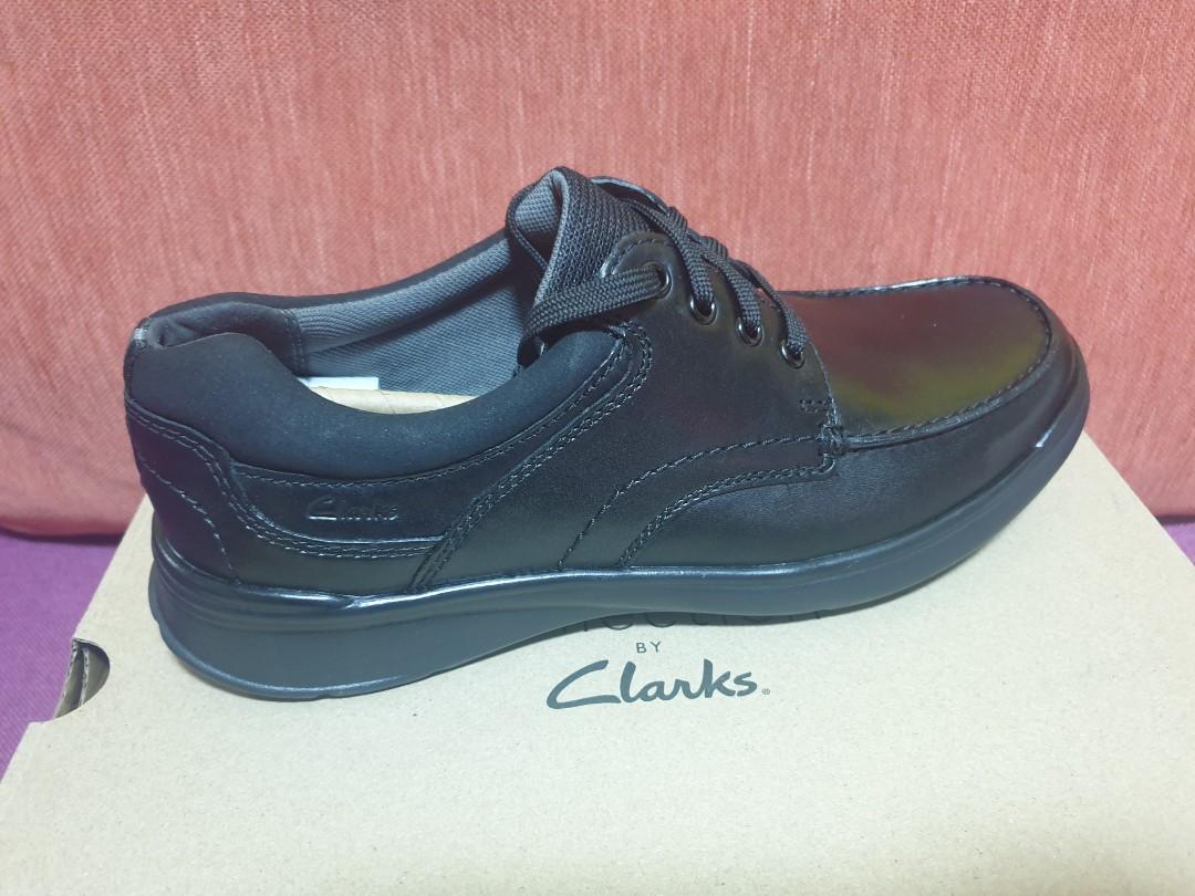 Clarks Cotrell Edge Smooth Leather Shoe Men s Fashion Footwear