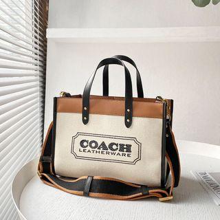 COACH 89488 Women Field Tote 30 colorful canvas tote bag