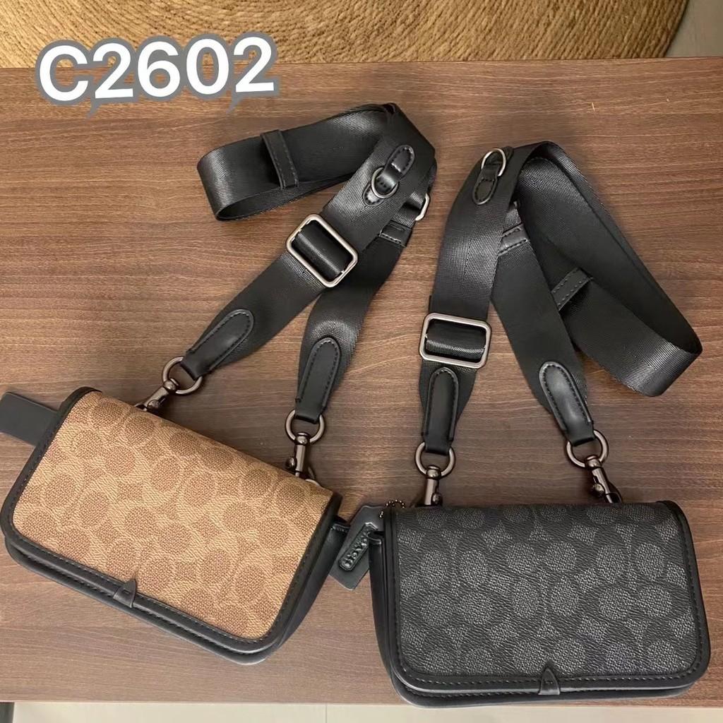 Coach C2602 Charter Phone Crossbody Bag In Signature Canvas, Men's Fashion,  Bags, Sling Bags on Carousell