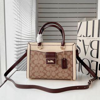 COACH CD701 Coach Grace Carryall full of seniority, to create a sensual and elegant style square square handbag women's bags