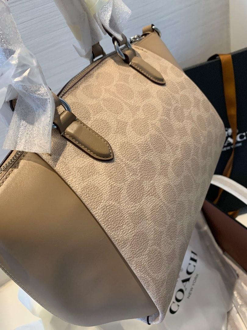 Coach prairie satchel signature on sale