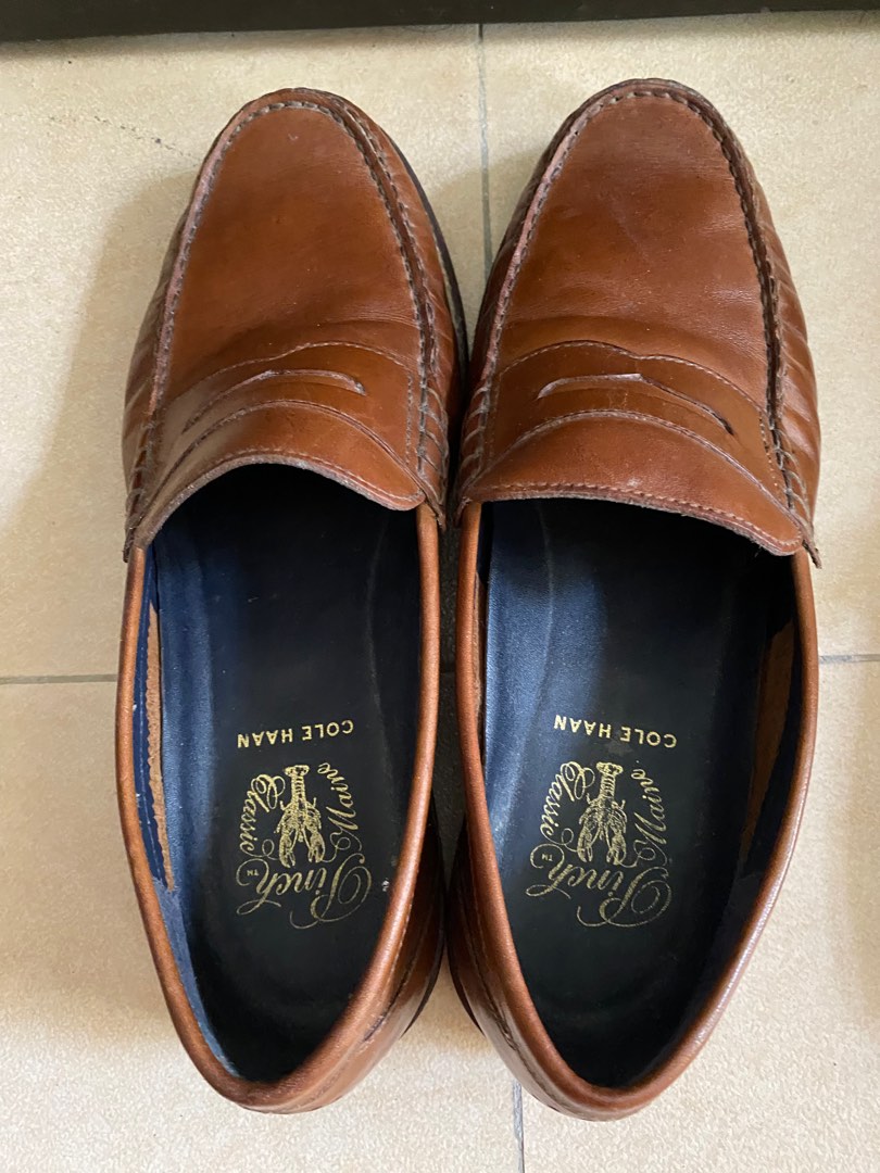 Cole Haan Pinch Penny Loafers - brown 