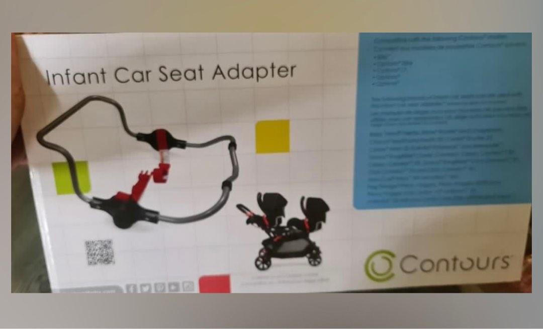 Contours infant car seat adapter, Babies & Kids, Going Out, Strollers