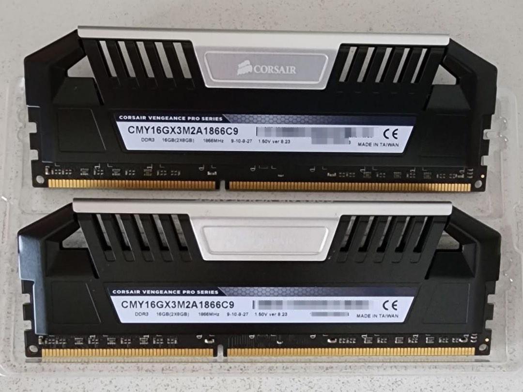 Corsair Vengeance Pro Series 16GB 2x8GB DDR3 1866 MHZ Desktop