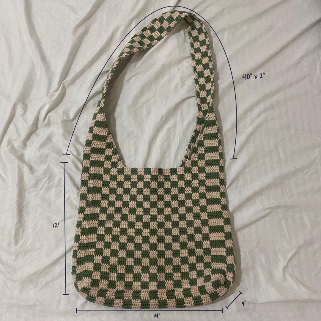 Nima Checkered Shoulder Bag