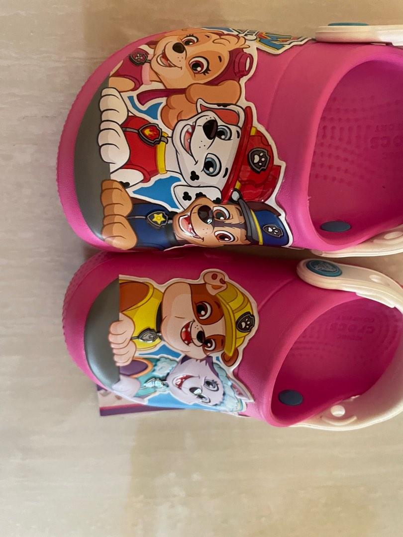 Paw patrol crocs pink outlet