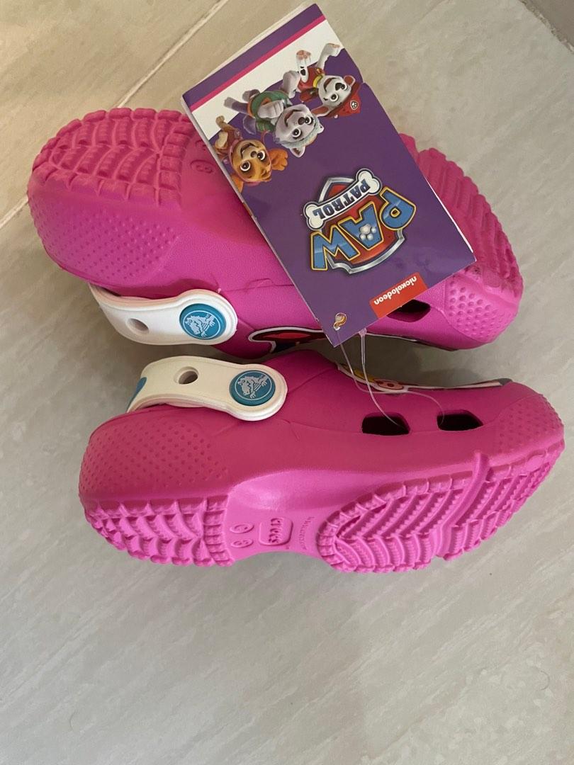 Girls paw patrol crocs outlet