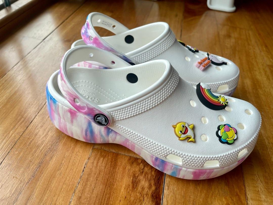 Purple crocs women's size 8 best sale