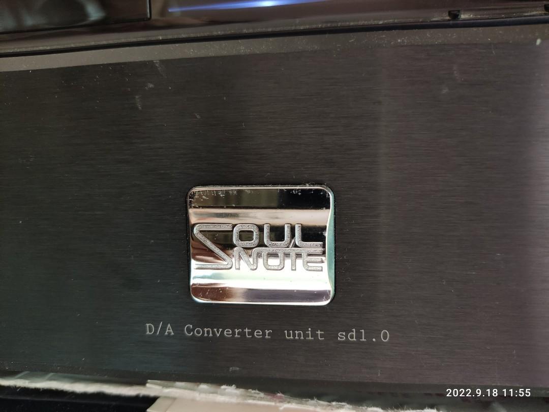 DAC: Soulnote D/A Converter unit sd1.0, 音響器材, 其他音響