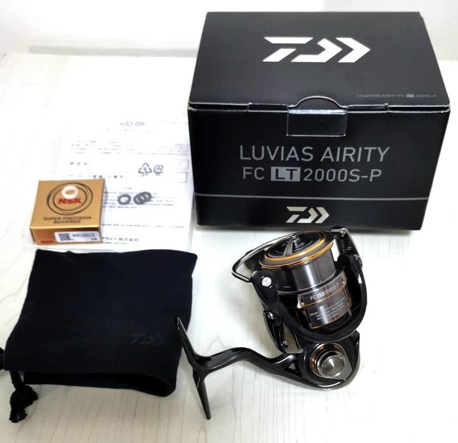 Daiwa 21 Luvias Airity FC LT 2000S-P Spinning Reel, Sports Equipment ...