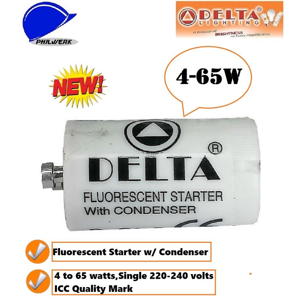 DELTA Fluorescent Starter w/ Condenser 465W DSTA2, Commercial