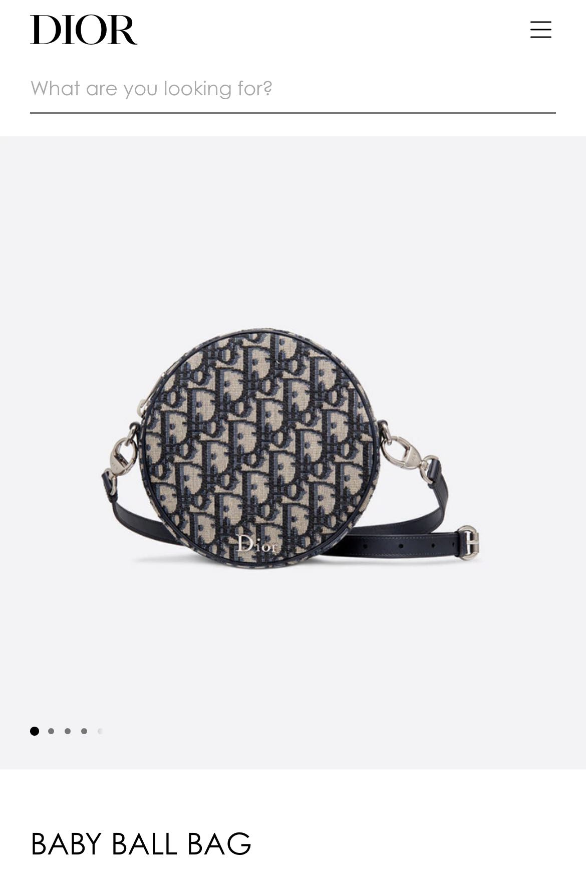 Christian dior baby bag sales