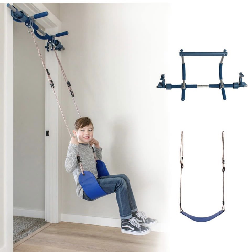 Door frame swing & monkey bar brand new from usa, 兒童＆孕婦用品, 兒童傢具, 其他兒童傢具