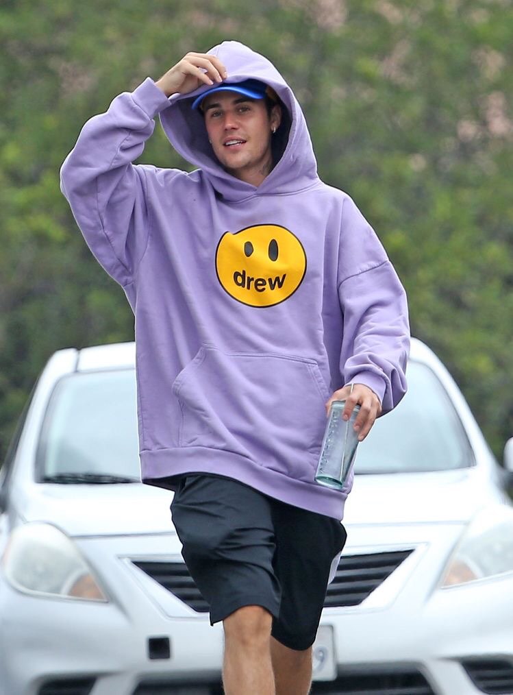 Justin bieber shop purple sweater