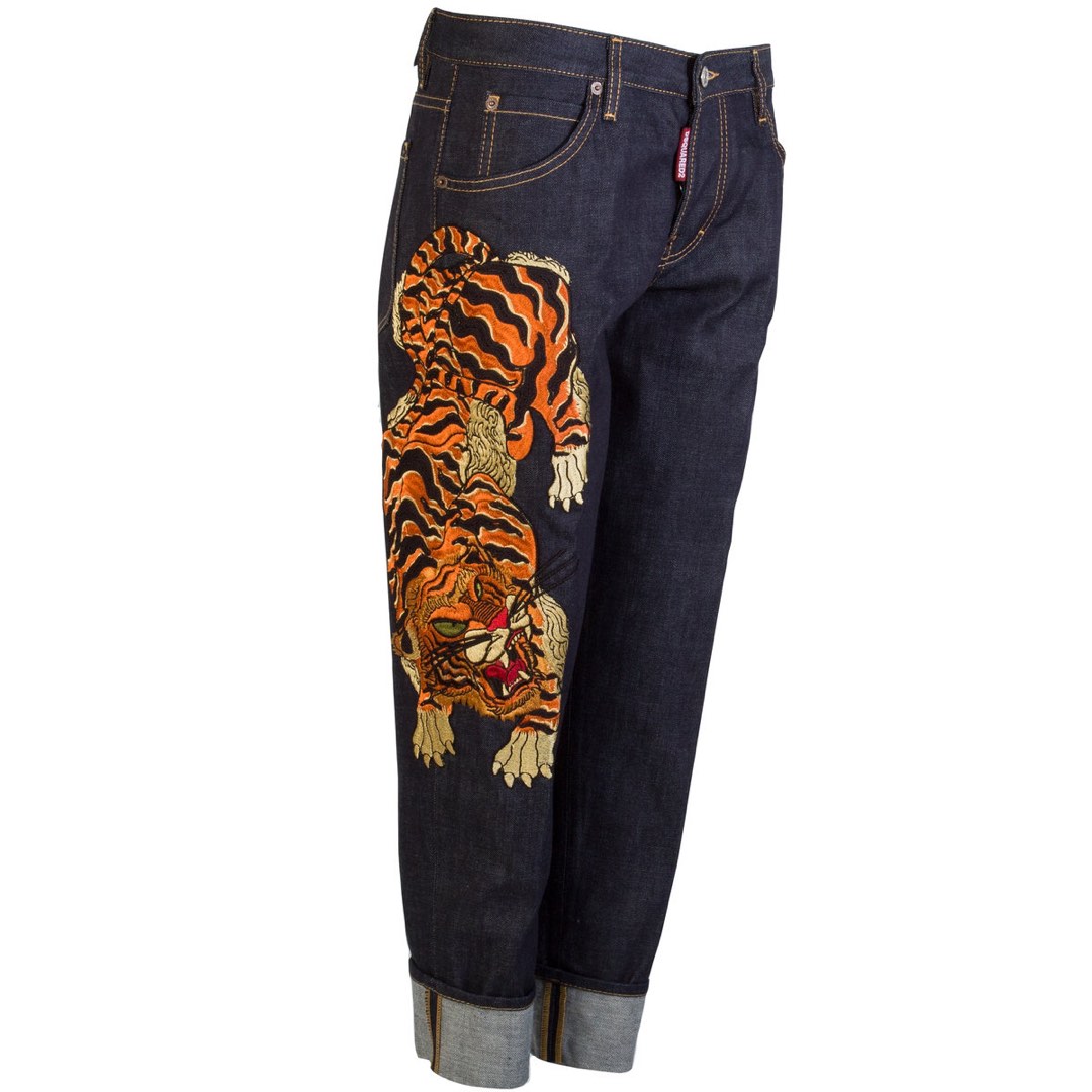 Byttehandel alarm forskel DSQUARED2 Tiger Jeans, Women's Fashion, Bottoms, Jeans & Leggings on  Carousell