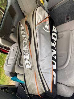 Dunlop Carbon Tennis Racket 3pcs with bag and accesories
