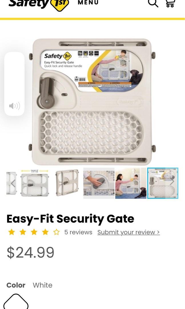Safety first easy fit security gate top
