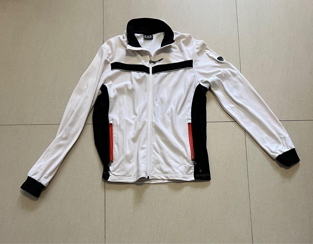 White discount armani coat
