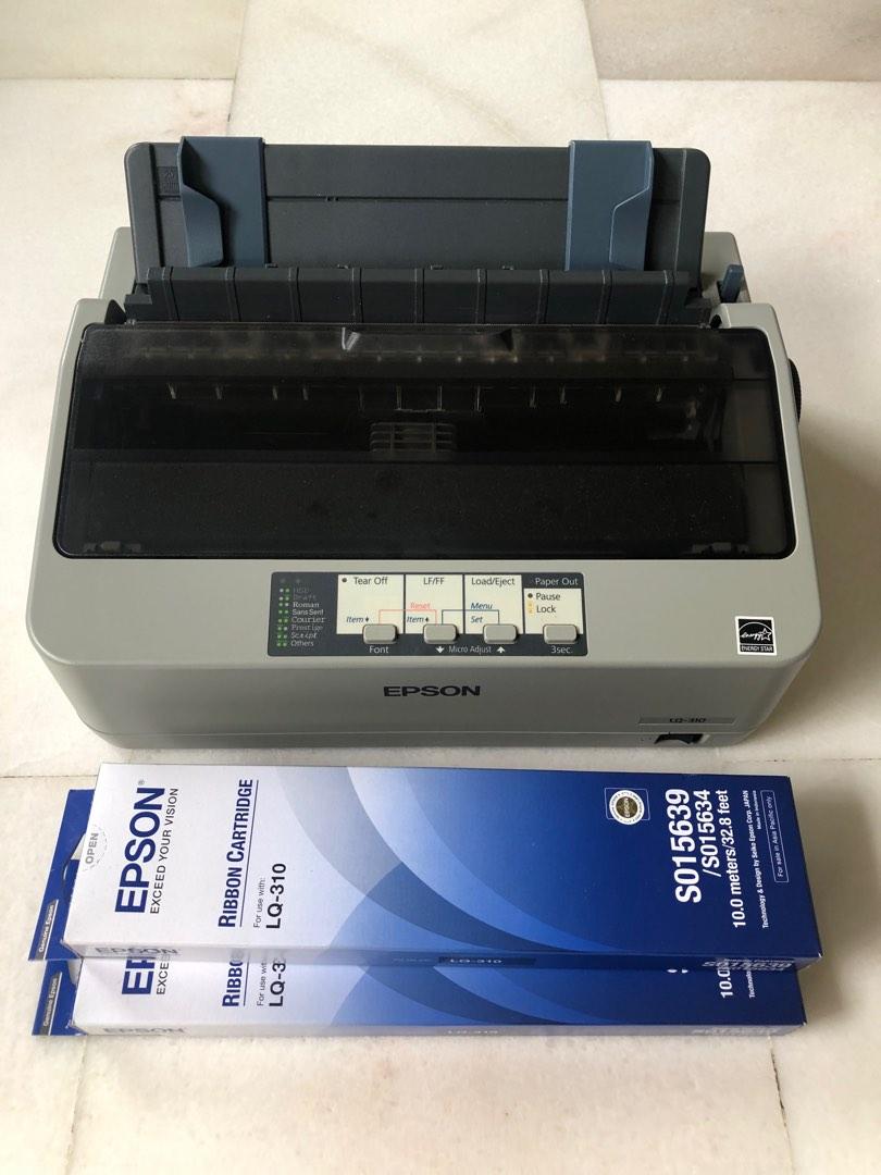 Epson Printer LQ310 dot matrix, Computers & Tech, Printers, Scanners
