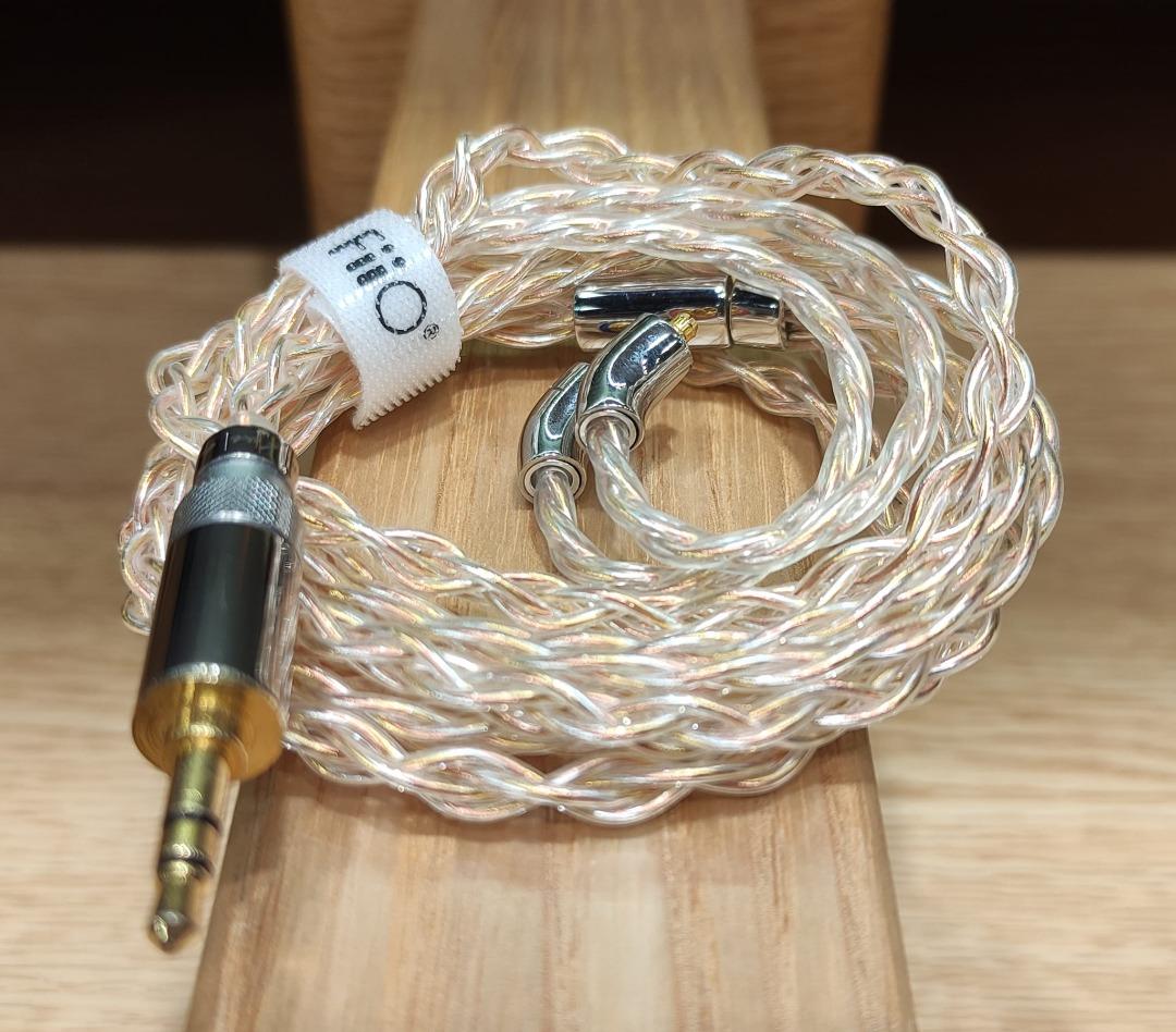 FiiO LC-RE Pro (Gold Silver Copper Braided Swappable Plug