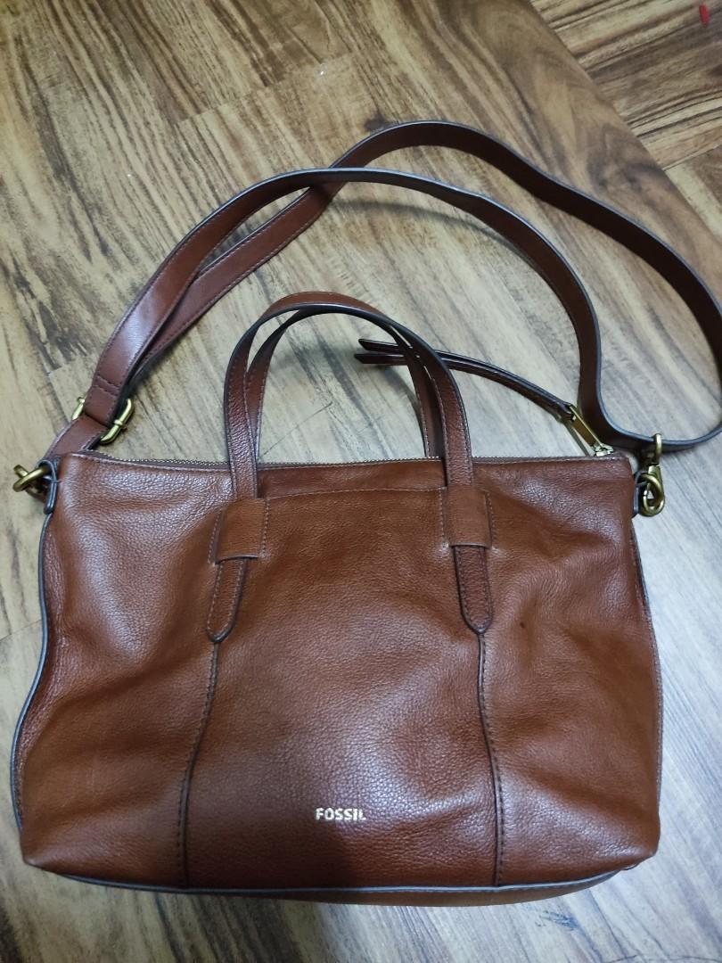 Fossil skylar hotsell leather satchel
