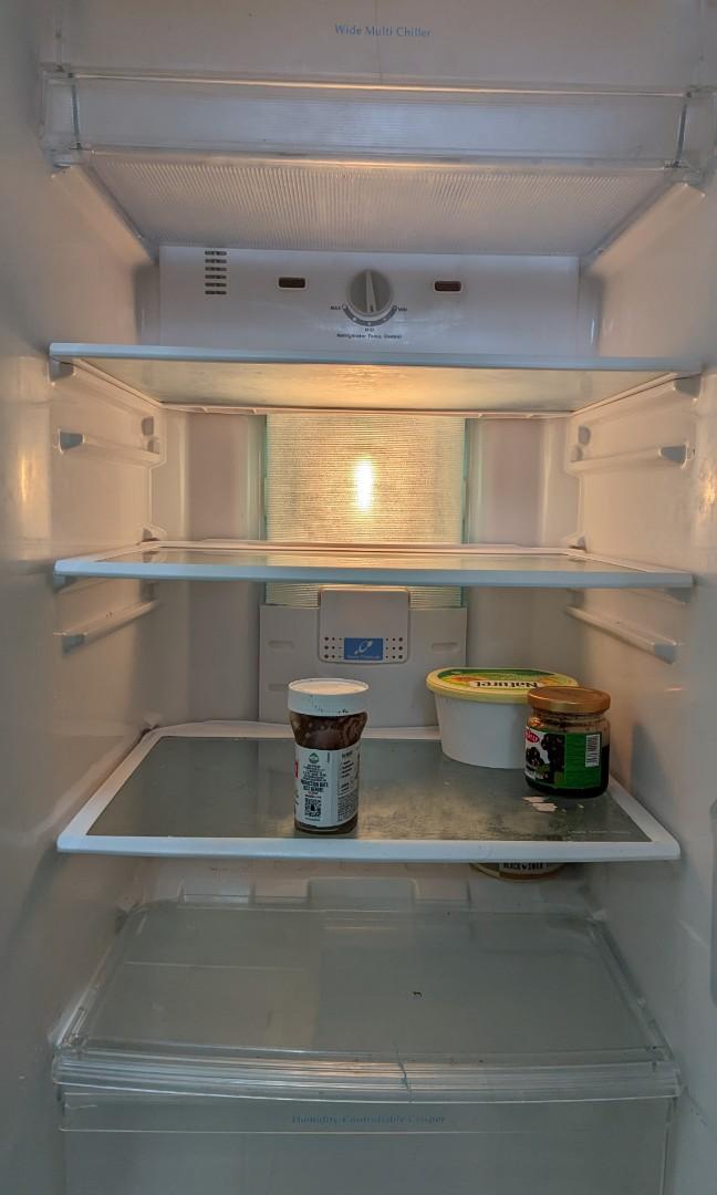 Fridge (bottom) + freezer (top) refrigerator., TV & Home Appliances