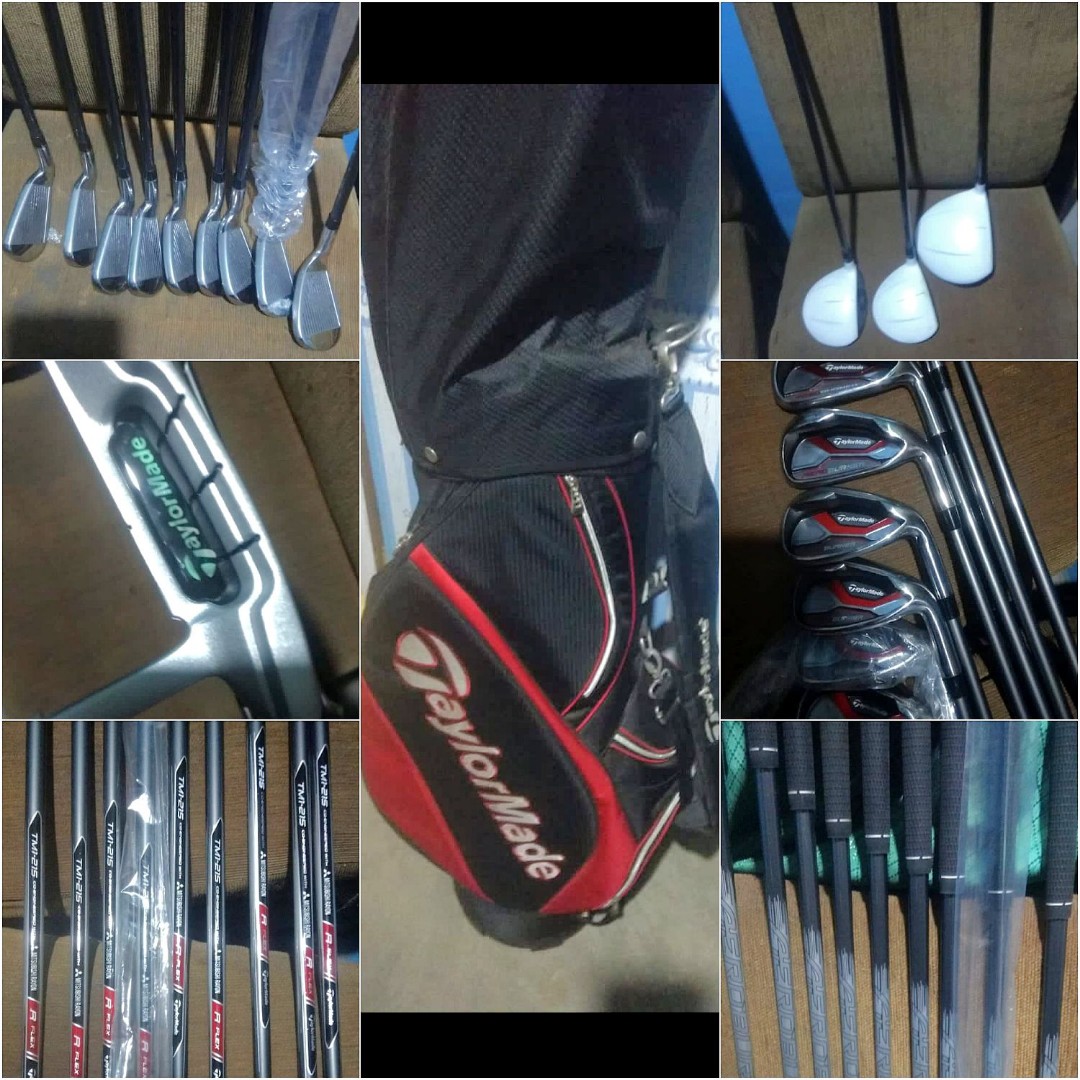 Fullset Stick Golf Taylor Made Aero Burner Original 100 Like New Olah Raga Perlengkapan 