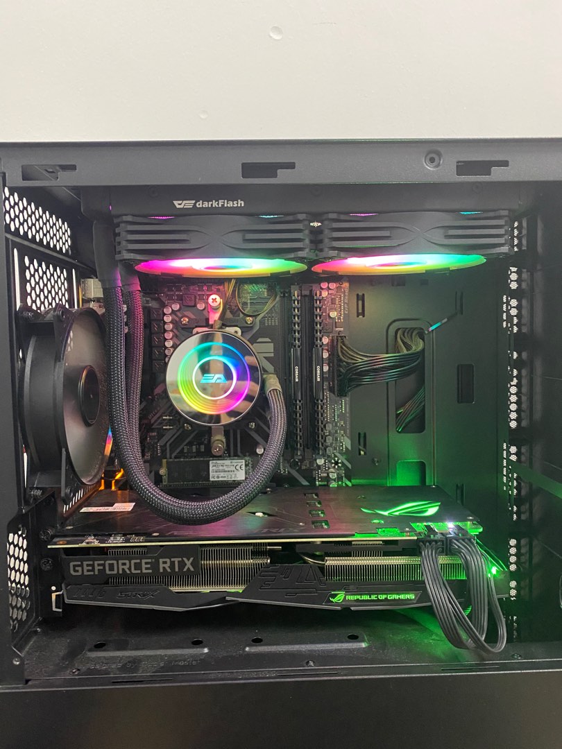 Gaming pc Rtx 2060 super rog strix ryzen 5600x