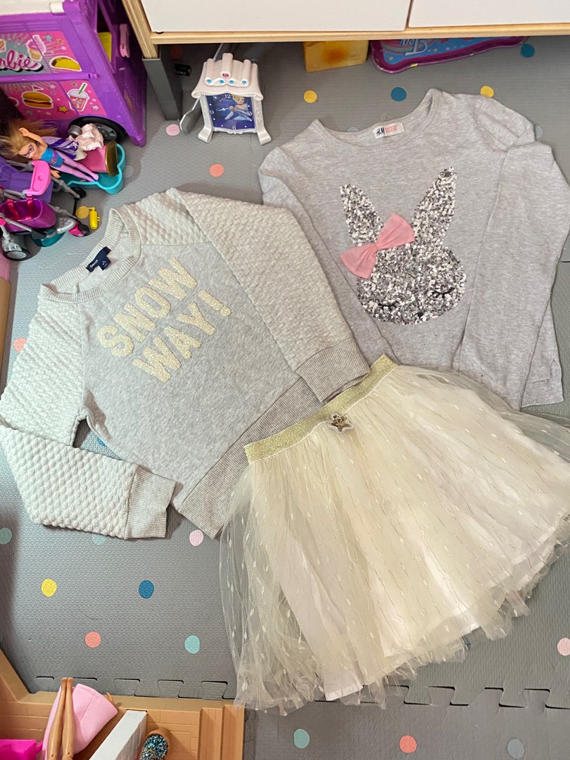 Gap Kids and H&M + Tutu Skirt Set, Babies & Kids, Babies & Kids Fashion