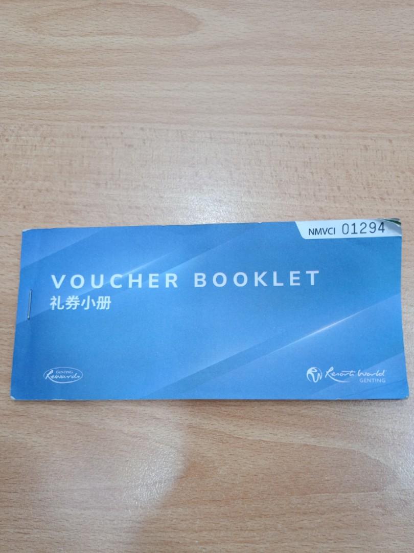 Genting Highland Voucher Booklet, Tickets & Vouchers, Vouchers on Carousell