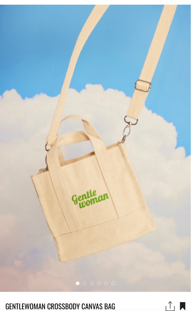 Cross body deals canvas tote